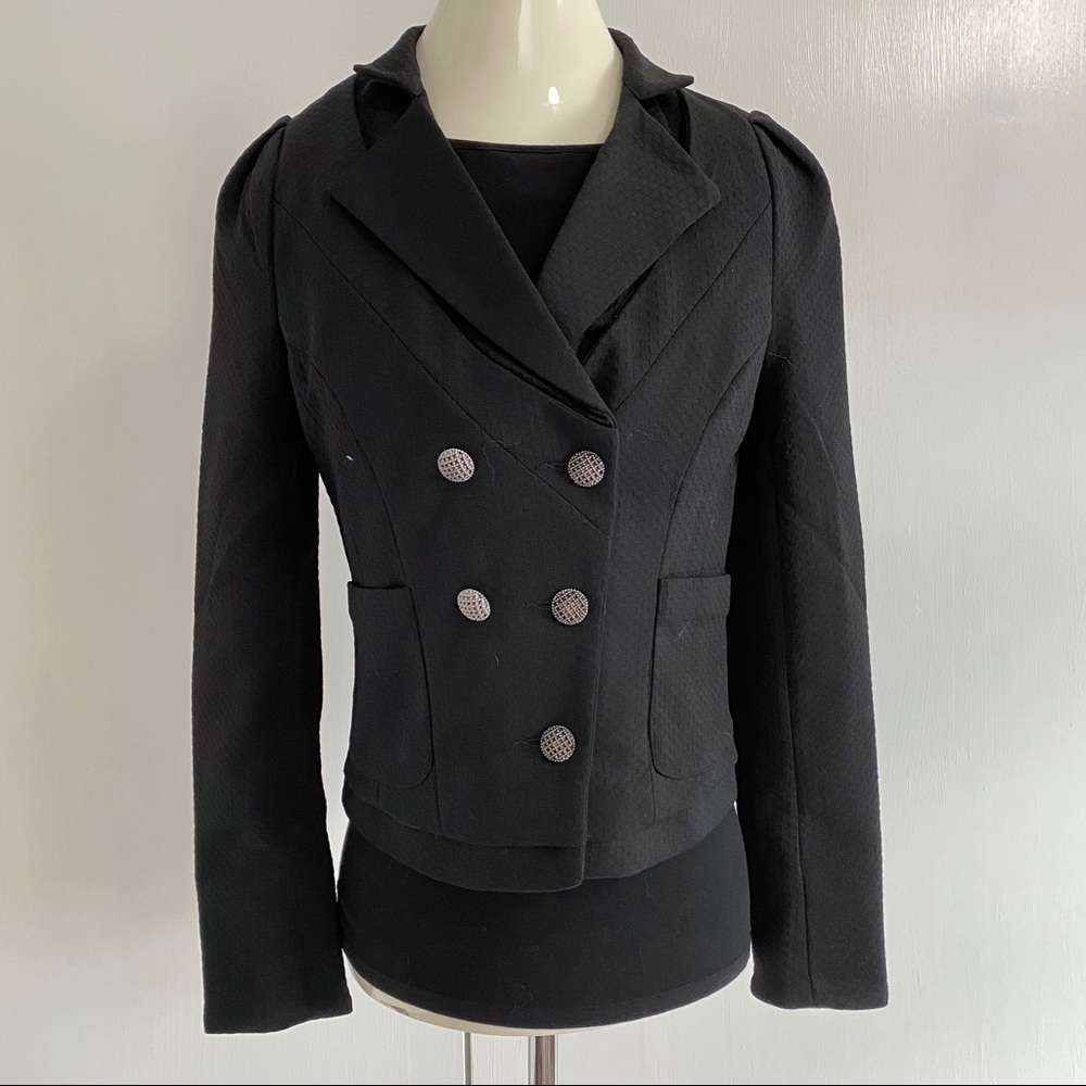 Mischa Barton Black Blazer